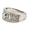 Bague 55 Art déco - Bague en platine sertie de diamants 58 Facettes 40597BFE6316420AA69540F71034C240