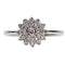 Bague 56 Bague cluster en or 18k et diamants taille brillant 58 Facettes DEC938C1D9A544659359E0D0296DCFFC