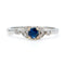 Bague 56 Bague en or blanc 18k, saphir et diamants 58 Facettes FDE2BC3730164241BDDC6684134D608E