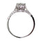 Bague 54 Bague solitaire en platine avec diamants taille brillant et taille ancienne 58 Facettes CD6E999A9F0848719A9983EE47B43859