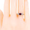 Bague 54 Art déco - Bague en platine, rubis et diamants, monture est-ouest 58 Facettes F1E1A4FD501C4E3DACF24D81E9733D17