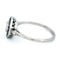 Bague 56 Bague Art déco octogonale en platine, diamants et saphirs 58 Facettes C0FBCA18C04641F598D2BCE928434FB6