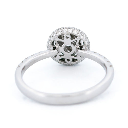 Bague 55 Bague en or blanc 18k avec diamants taille brillant 58 Facettes 1FA636AA2C1442BBB1CDC1E69D596E14