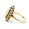 Bague 56 Bague de style victorien avec opale et diamants, en or 14k et argent 58 Facettes 5BD717A4E0434000A62C48C4D1F0D6B5