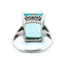 Bague 57 Bague cocktail en or 14k, aigue-marine et diamants taille simple 58 Facettes 56804C8A2C0140B9916E2BB93D126989