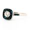 Bague 54 Sun Burst - Bague en platine, diamant taille brillant et saphirs 58 Facettes 801E8C13D99B40A7B7FEA2586DB6D113