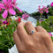Bague 54 Bague en or jaune et blanc 14k avec saphir et diamants 58 Facettes CA34E527832B473BBF0A2AB641D861F2
