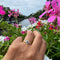 Bague 54 Bague en or jaune et blanc 14k avec saphir et diamants 58 Facettes CA34E527832B473BBF0A2AB641D861F2