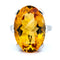 Bague 54 Bague cocktail vintage en or blanc 14k, citrine et diamants 58 Facettes E5B94BA880134E49AFEDA9AEC920006B