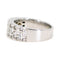 Bague 54 Bague en or blanc 18k, diamants taille brillant et baguette 58 Facettes A3F8D81F75B34FE2884F70BD0A75627F