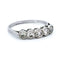 Bague 51 Bague à ligne de diamants taille ancienne en platine, Art déco 58 Facettes EB97F97F2DD34FEAA169E9DFF9E7A405