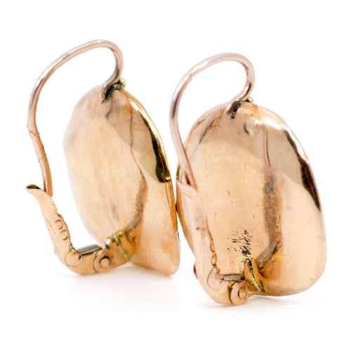 Boucles d'oreilles Boucles d’oreilles en argent et or 14k à décor repoussé 58 Facettes 7F8C48227F27456D89B8D37D87A8B0B9