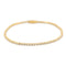 Bracelet Bracelet tennis en or jaune 14k avec diamants 58 Facettes DB20A047997948F5A4EDC65C6B9D403C