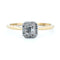 Bague 54 Bague en or 14 carats avec diamants taille baguette et brillant 58 Facettes D5CFA090E63940BCB0DF13EB298B4BDB
