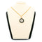 Pendentif Pendentif halo en or jaune 18k, diamants et saphirs 58 Facettes D9F99CA41C4F4EEAB5B6C577DAFF9F76
