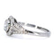 Bague 55 Bague halo en platine et diamants 58 Facettes 4B417232EA874314B786848693E1F8F4