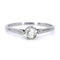 Bague 54 Bague solitaire en platine avec diamant taille ancienne 58 Facettes B8240EF61D1944B991E635F1C324BF92