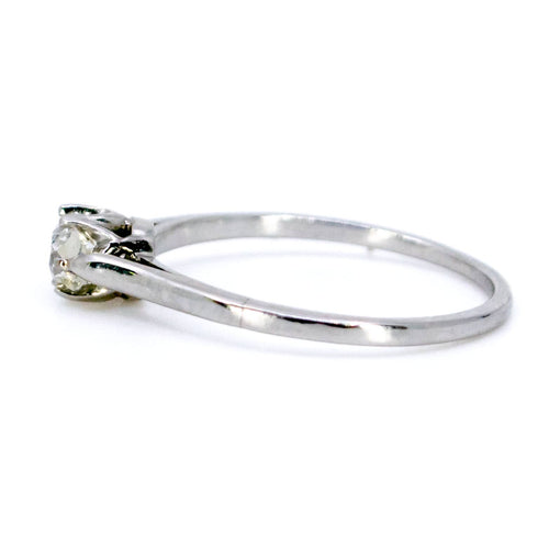 Bague 54 Bague solitaire en platine avec diamant taille ancienne 58 Facettes B8240EF61D1944B991E635F1C324BF92