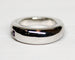 Bague 50.5 Bague jonc en or blanc et saphir rose en cœur 58 Facettes A11297