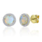 Boucles d'oreilles Boucles d’oreilles en or jaune et blanc 14k, opales et diamants 58 Facettes DD9B09E5FEBF4BD985C0E4738768BB0C