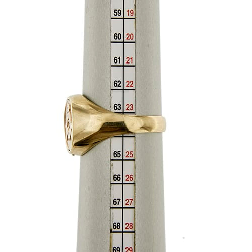 Bague bague de chevalier de la franc-maçonnerie 58 Facettes 38832