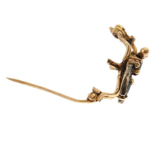 Broche Broche mouche ornée de saphirs et de rubis 58 Facettes 32238