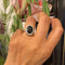 Bague 52.5 Bague à entourage en or blanc 14k, saphir et diamants 58 Facettes F6D65AA4D50F421F918E6A6124712A08