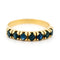 Bague 56 Bague en ligne vintage en or jaune 18k et saphirs 58 Facettes 293D8707DA7449F09CE83CF5E0460153