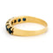 Bague 56 Bague en ligne vintage en or jaune 18k et saphirs 58 Facettes 293D8707DA7449F09CE83CF5E0460153
