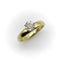 Bague 55 Bague de fiançailles en or 18K et diamant taille ancienne 0,90 ct 58 Facettes