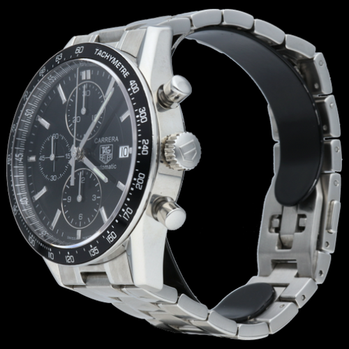 Montre TAG Heuer Carrera - Montre Chronographe Calibre 16 en acier 58 Facettes MT46528