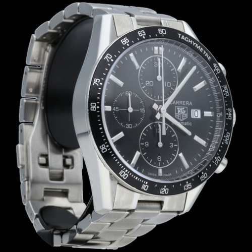 Montre TAG Heuer Carrera - Montre Chronographe Calibre 16 en acier 58 Facettes MT46528