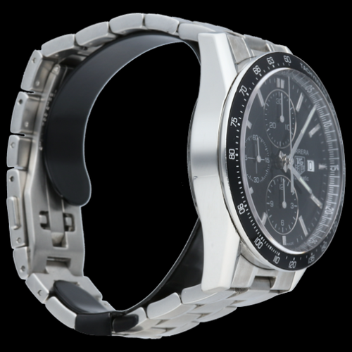 Montre TAG Heuer Carrera - Montre Chronographe Calibre 16 en acier 58 Facettes MT46528