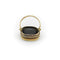 Bague 52 Georgian - Bague intaille Tassie en or 18K et verre rouge 58 Facettes