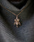 Pendentif Pendentif et broche fleur en or rose et diamants 58 Facettes A11746