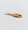 Pendentif Pendentif victorien en or rose 18k, fleur finement ciselée 58 Facettes A07111