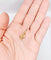 Pendentif Pendentif victorien en or rose 18k, fleur finement ciselée 58 Facettes A07111