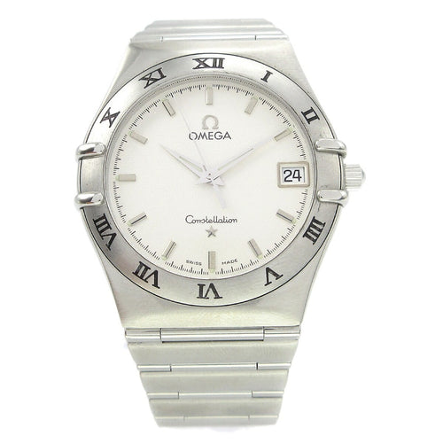Montre Omega Constellation - Montre quartz en acier inoxydable 58 Facettes qfo3nw