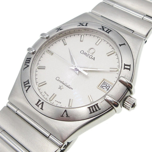 Montre Omega Constellation - Montre quartz en acier inoxydable 58 Facettes qfo3nw