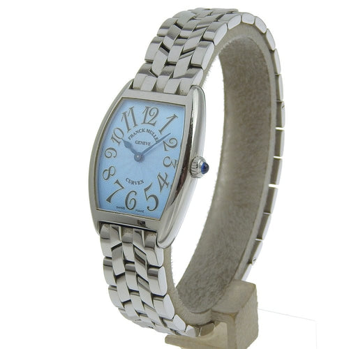 Montre Franck Muller - Montre Cintree Curvex Quartz en acier inoxydable 58 Facettes p5jr4i