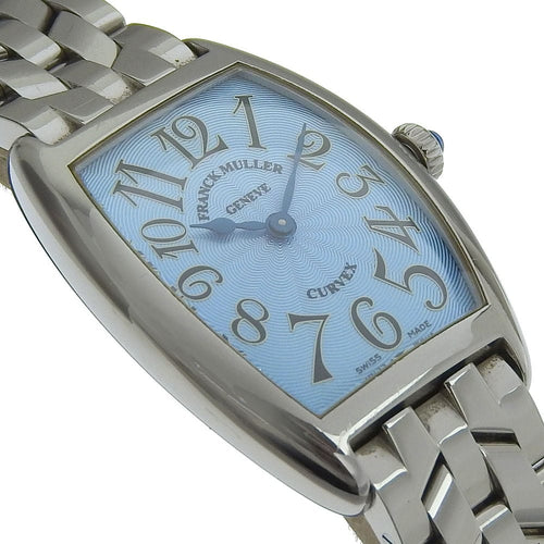 Montre Franck Muller - Montre Cintree Curvex Quartz en acier inoxydable 58 Facettes p5jr4i