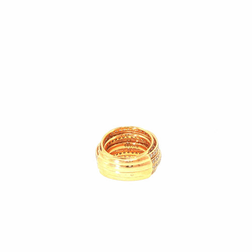 Bague 52 De Grisogono Allegra - Bague en or rose et diamants 58 Facettes 2.19427