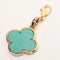 Van Cleef & Arpels Magic Alhambra - Pendentif en or jaune et turquoise 58 Facettes