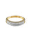 Bague 54 Alliance - Bague en or jaune et diamants 58 Facettes BO/130069