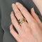 Bague 52 Trois Anneaux - Bague en or jaune et diamants 58 Facettes BO/220022 RIV