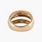 Bague 52 Trois Anneaux - Bague en or jaune et diamants 58 Facettes BO/220022 RIV