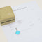 Van Cleef & Arpels Magic Alhambra - Pendentif en or blanc et turquoise 58 Facettes
