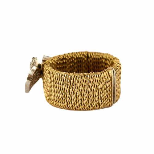 Bague 53 Bague Butterfly en or jaune et diamants, rubis, saphir, émeraude 58 Facettes BO/230098