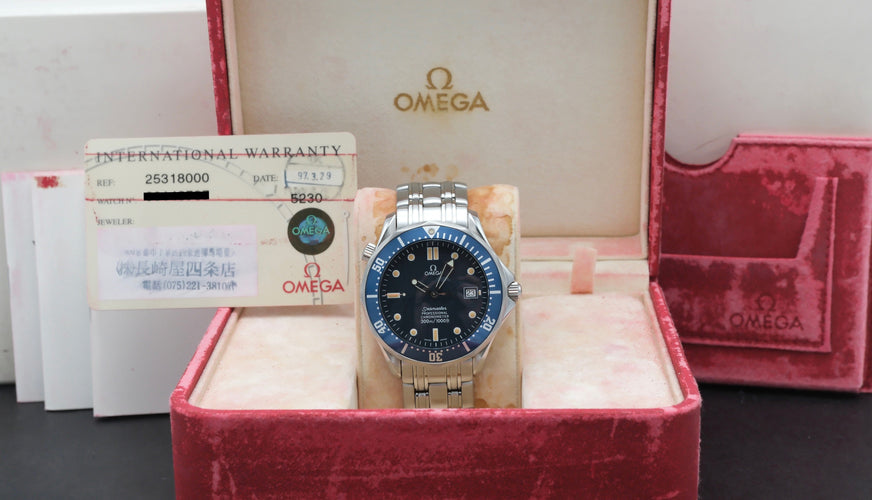 Montre Omega Seamaster - Montre Diver 300M en acier 58 Facettes OMG/SEA/396