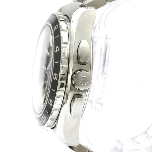 Montre Omega Seamaster Aqua Terra - Montre chronographe GMT en acier 58 Facettes jixj6q2edh